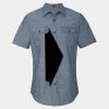 Men's Chambray Short Sleeve Shirt Thumbnail