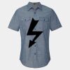 Men's Chambray Short Sleeve Shirt Thumbnail