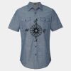 Men's Chambray Short Sleeve Shirt Thumbnail