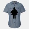 Men's Chambray Short Sleeve Shirt Thumbnail