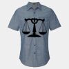 Men's Chambray Short Sleeve Shirt Thumbnail