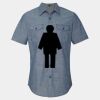 Men's Chambray Short Sleeve Shirt Thumbnail