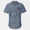 Men's Chambray Short Sleeve Shirt Thumbnail