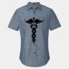 Men's Chambray Short Sleeve Shirt Thumbnail