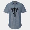 Men's Chambray Short Sleeve Shirt Thumbnail