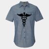 Men's Chambray Short Sleeve Shirt Thumbnail