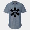 Men's Chambray Short Sleeve Shirt Thumbnail