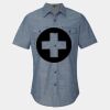 Men's Chambray Short Sleeve Shirt Thumbnail