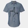 Men's Chambray Short Sleeve Shirt Thumbnail