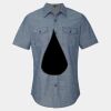 Men's Chambray Short Sleeve Shirt Thumbnail