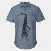 Men's Chambray Short Sleeve Shirt Thumbnail