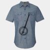 Men's Chambray Short Sleeve Shirt Thumbnail