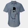 Men's Chambray Short Sleeve Shirt Thumbnail