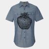 Men's Chambray Short Sleeve Shirt Thumbnail