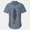 Men's Chambray Short Sleeve Shirt Thumbnail