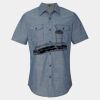 Men's Chambray Short Sleeve Shirt Thumbnail