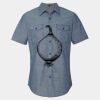 Men's Chambray Short Sleeve Shirt Thumbnail