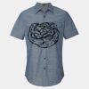 Men's Chambray Short Sleeve Shirt Thumbnail