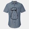 Men's Chambray Short Sleeve Shirt Thumbnail