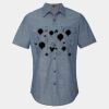 Men's Chambray Short Sleeve Shirt Thumbnail