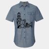 Men's Chambray Short Sleeve Shirt Thumbnail