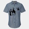 Men's Chambray Short Sleeve Shirt Thumbnail