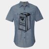 Men's Chambray Short Sleeve Shirt Thumbnail
