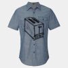 Men's Chambray Short Sleeve Shirt Thumbnail