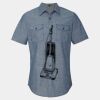 Men's Chambray Short Sleeve Shirt Thumbnail