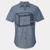 Men's Chambray Short Sleeve Shirt Thumbnail