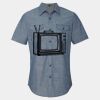 Men's Chambray Short Sleeve Shirt Thumbnail