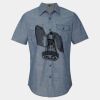 Men's Chambray Short Sleeve Shirt Thumbnail