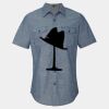Men's Chambray Short Sleeve Shirt Thumbnail