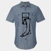 Men's Chambray Short Sleeve Shirt Thumbnail