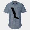 Men's Chambray Short Sleeve Shirt Thumbnail