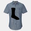 Men's Chambray Short Sleeve Shirt Thumbnail