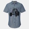 Men's Chambray Short Sleeve Shirt Thumbnail