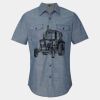 Men's Chambray Short Sleeve Shirt Thumbnail