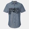 Men's Chambray Short Sleeve Shirt Thumbnail