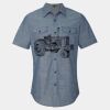 Men's Chambray Short Sleeve Shirt Thumbnail