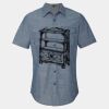 Men's Chambray Short Sleeve Shirt Thumbnail