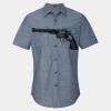 Men's Chambray Short Sleeve Shirt Thumbnail