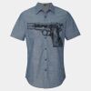 Men's Chambray Short Sleeve Shirt Thumbnail