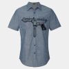 Men's Chambray Short Sleeve Shirt Thumbnail