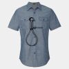 Men's Chambray Short Sleeve Shirt Thumbnail