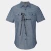 Men's Chambray Short Sleeve Shirt Thumbnail
