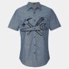 Men's Chambray Short Sleeve Shirt Thumbnail