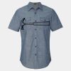 Men's Chambray Short Sleeve Shirt Thumbnail