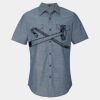Men's Chambray Short Sleeve Shirt Thumbnail