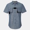 Men's Chambray Short Sleeve Shirt Thumbnail